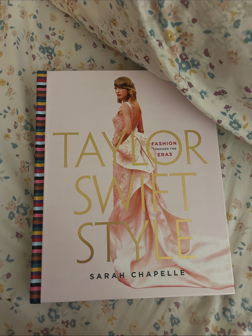 Taylor Swift Pink & Gold Hardcover Fashion Book